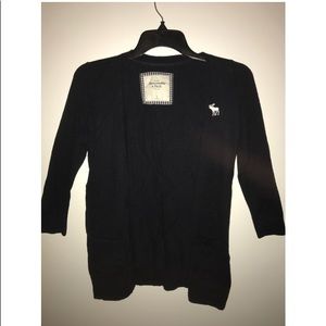 Abercrombie & Fitch Navy Cardigan